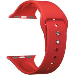 Ремень для умных часов Силиконовый ремешок для умных часов Lyambda Altair для Apple Watch 42/44 mm Red