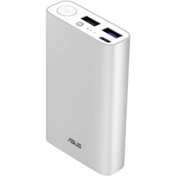 Внешний аккумулятор Asus ZenPower ABTU012 10050mAh 1xTypeC, 1xUSB, 1xUSB(QC) Silver