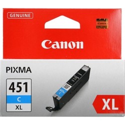 Картридж Canon CLI-451C XL Cyan для MG6340/MG5440/IP7240
