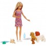 Кукла Mattel Barbie Барби и щенки FXH08