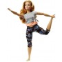 Кукла Mattel Barbie Безграничные движения FTG80/FTG84 (русая, оранжевый пояс)