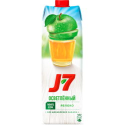 Сок J7 Зеленое Яблоко 1Л
