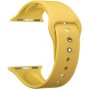 Ремень для умных часов Силиконовый ремешок для умных часов Lyambda Altair для Apple Watch 42/44 mm Yellow