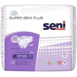 Подгузники для взрослых Super Seni Plus, L (10 шт.)