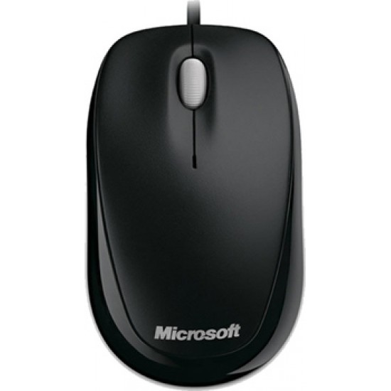 Мышь Microsoft 500 for business Compact Optical Mouse Black проводная 4HH-00002