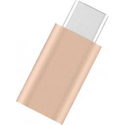 Переходник USB2.0 USB-C(m) - microB(5P) Vention (VAS-S10-G) Золотой