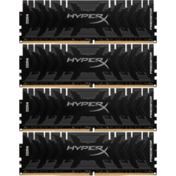 Модуль памяти DIMM 32Gb 4х8Gb DDR4 PC26600 3333MHz Kingston HyperX Predator Series XMP (HX433C16PB3K4/32)