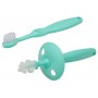 Зубная щётка зубная щетка + массажер с ограничителем Roxy Kids (мятный)
