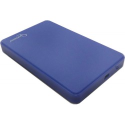 Корпус 2.5' Gembird EE2-U2S-40P-B, SATA-USB2.0 Blue