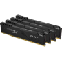 Модуль памяти DIMM 64Gb 4х16Gb DDR4 PC24000 3000MHz Kingston HyperX Fury Black Series XMP (HX430C15FB3K4/64)
