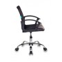 Кресло для офиса Бюрократ CH-590SL/BLACK спинка сетка черный сиденье черный искусственная кожа крестовина хром