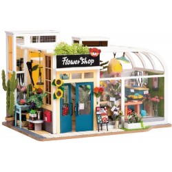 Румбокс ROBOTIME DIY House TD03W Цветочный магазин