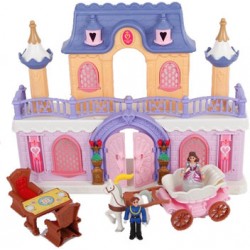 Кукольный домик Keenway Fantasy Palace Дворец с каретой и предметами 20160