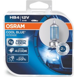 Автомобильная лампа HB4 51W Cool Blue Intense 2 шт. OSRAM