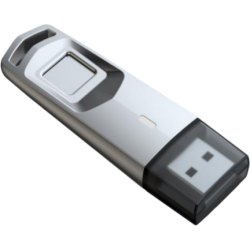 USB Flash накопитель 64GB Hikvision M200F (HS-USB-M200F/64G) USB 3.0 со сканером отпечатка пальца