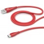 Кабель USB2.0 -Type C 1m красный Deppa (72290) ceramic