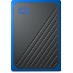 Внешний SSD-накопитель 2.5' 500Gb Western Digital My Passport Go WDBMCG5000ABT-WESN (SSD) USB 3.1 Синий