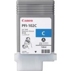 Картридж Canon PFI-102C Cyan для IPF-500/600/700 130ml