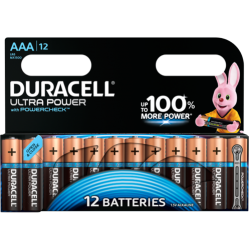 Батарейки Duracell LR03-12BL Ultra Power AAA 12шт