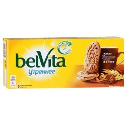 Печенье Belvita Утреннее с какао, 225 г.