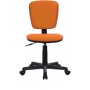 Кресло без подлокотников Бюрократ Ch-204NX 26-291 оранжевый 26-29-1