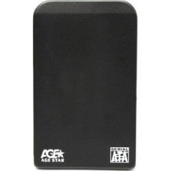 Корпус 2.5' AgeStar 3UB2O1 SATA, USB3.0 Black