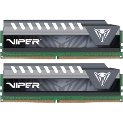 Модуль памяти DIMM 32Gb 2х16Gb DDR4 PC21300 2666MHz Patriot Viper Elite Series ( PVE432G266C6KGY)