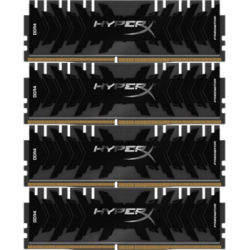 Модуль памяти DIMM 32Gb 4x8Gb DDR4 PC21300 2666MHz Kingston HyperX Predator Black CL13 (HX426C13PB3K4/32)