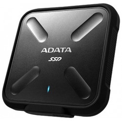 Внешний SSD-накопитель 1.8' 256Gb A-DATA SD700 ASD700-256GU31-CBK (SSD) USB 3.1 черный
