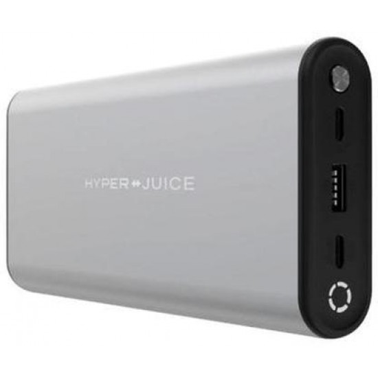 Внешний аккумулятор HyperJuice HJ307 130W USB-C 27000mAh Silver