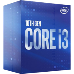Процессор Intel Core i3-10100 3.6ГГц, (Turbo 4.3ГГц), 4-ядерный, L3 6МБ, LGA1200, BOX