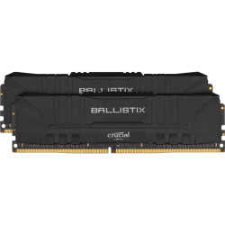 Модуль памяти DIMM 16Gb 2х8Gb DDR4 PC25600 3200MHz Crucial Ballistix Black (BL2K8G32C16U4B)