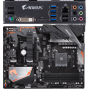 Материнская плата Gigabyte B450 AORUS Elite Socket-AM4 AMD B450 4xDDR4, 6xSATA3, RAID, 2xM.2, 2xPCI-E16x, 4xUSB 3.1, DVI-D, HDMI, Glan, ATX Ret