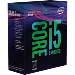 Процессор Intel Core i5-9600K, 3.7ГГц, (Turbo 4.6ГГц), 6-ядерный, L3 9МБ, LGA1151v2, BOX