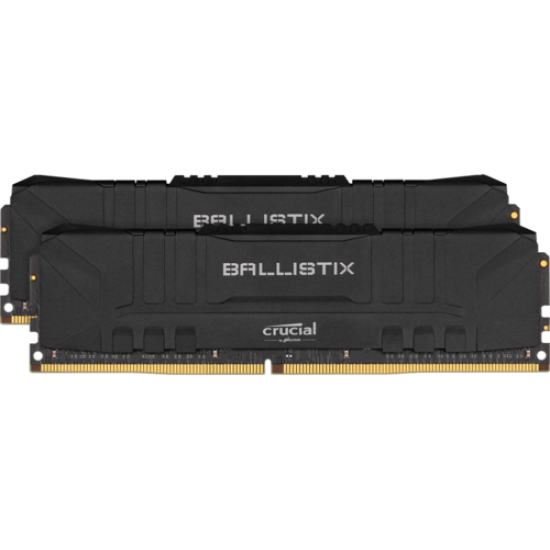 Модуль памяти DIMM 32Gb 2х16Gb DDR4 PC24000 3000MHz Crucial Ballistix Black (BL2K16G30C15U4B)