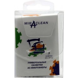 Чистящее средство Miraclean Комплект из микрофибры (3шт.15х15)(арт.24165)