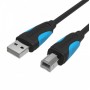 Кабель USB2.0 тип А(m)-B(m) 3м Vention (VAS-A16-B300)