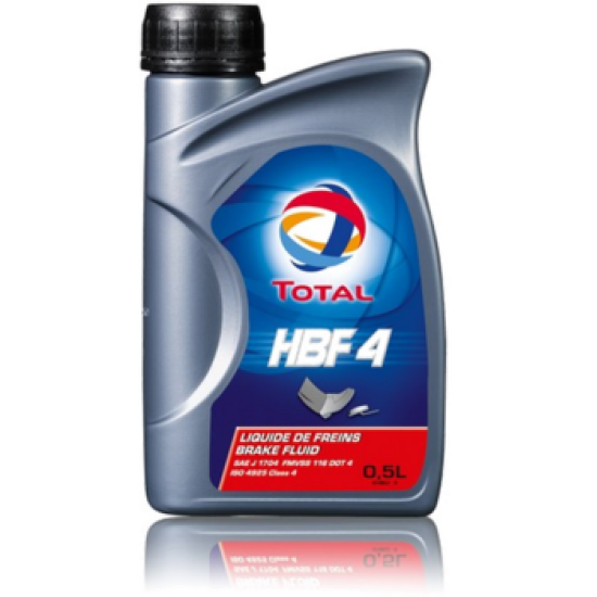 Тормозная жидкость Total HBF4 DOT4 0.5л