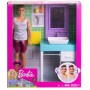 Кукла Mattel Barbie Ken и набор мебели FYK51/FYK53