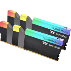 Модуль памяти DIMM 16Gb 2х8Gb DDR4 PC25600 3200MHz Thermaltake Toughram RGB (R009D408GX2-3200C16A)