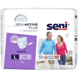 Трусы впитывающие Seni Active Plus, L (10 шт.)