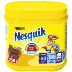 Nestle Какао напиток с кальцием и витаминами Несквик 250 гр, банка