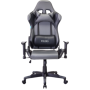 Кресло игровое Бюрократ CH-778N/BL+GREY две подушки черный/серый искусственная кожа