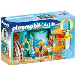 Игровой бокс Playmobil Магазин для серфингистов 5641