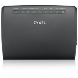 Модем Zyxel AMG1302-T11C, 802.11n, 2.4ГГц 300 Мбит/сек, 2xWAN (RJ-45 и RJ-11)
