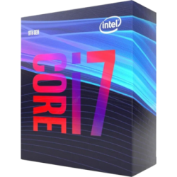 Процессор Intel Core i7-9700, 3.0ГГц, (Turbo 4.7ГГц), 8-ядерный, L3 12МБ, LGA1151v2, BOX