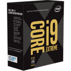 Процессор Intel Core i9-9980XE, 3ГГц, (Turbo 4.5ГГц), 18-ядерный, L3 24МБ, LGA2066, BOX