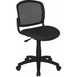 Кресло для офиса Бюрократ CH-296NX/15-21 спинка сетка черный сиденье черный 15-21