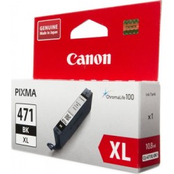 Картридж Canon CLI-471XL BK для MG5740, MG6840, MG7740. Чёрный. 810 страниц.