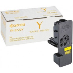 Картридж Kyocera TK-5220Y Yellow для P5021cdn/cdw, M5521cdn/cdw (1200стр)